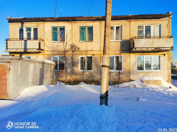 3-к. квартира, 60,7 м², 2/2 эт.