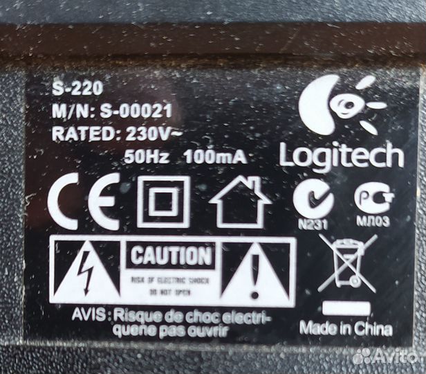 Акустические системы Logitech