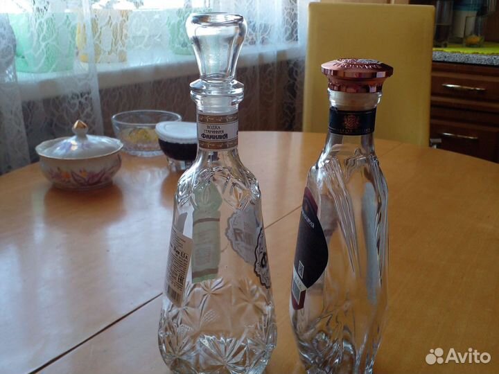 Бутылки графин стекло