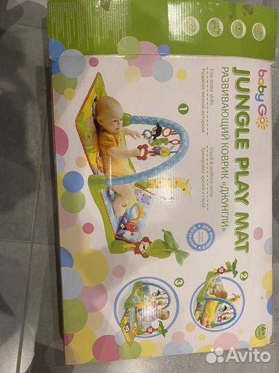 Развивающий коврик baby go