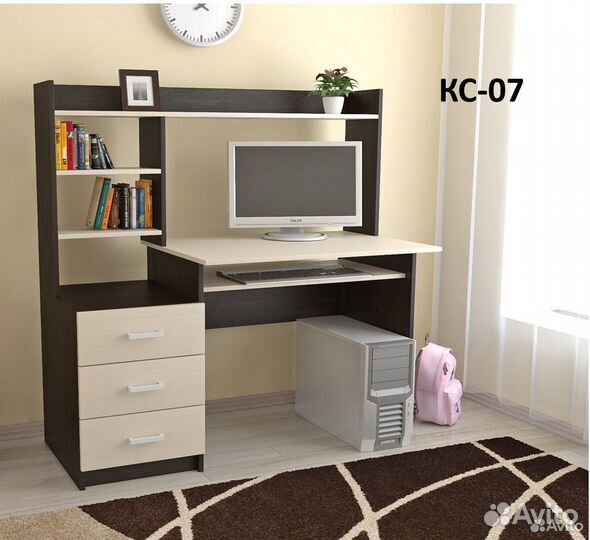 Стол компьютерный кс-07