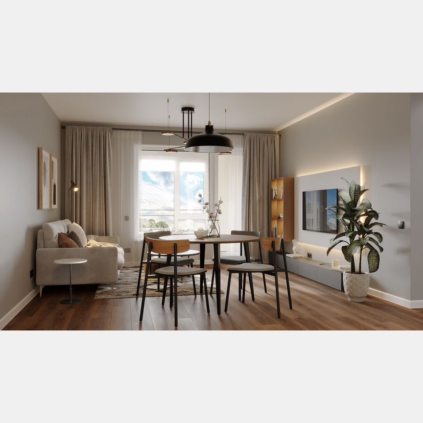 Квартира-студия, 29,8 м², 3/15 эт.