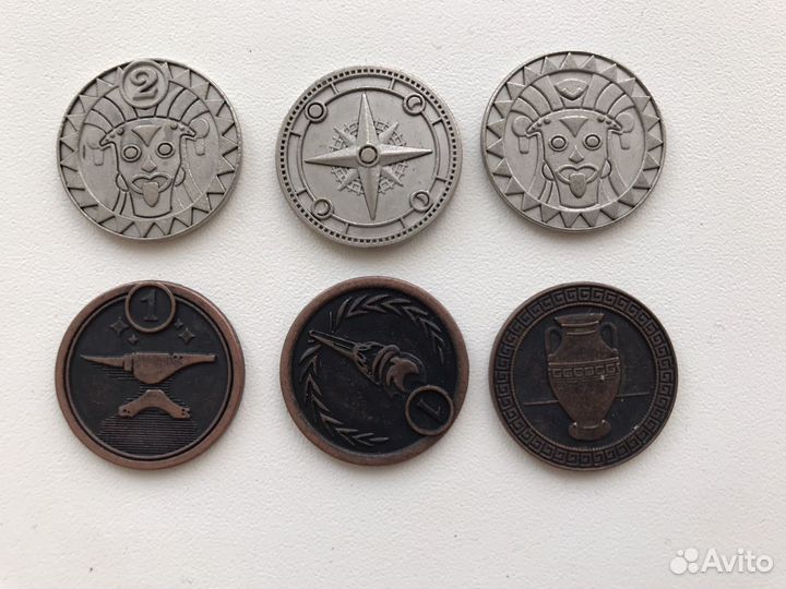 Монеты Тикеры,токеры,серепыши,бравлы приколыши