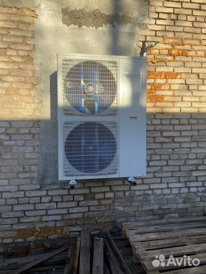 Монтаж промышленного кондиционера