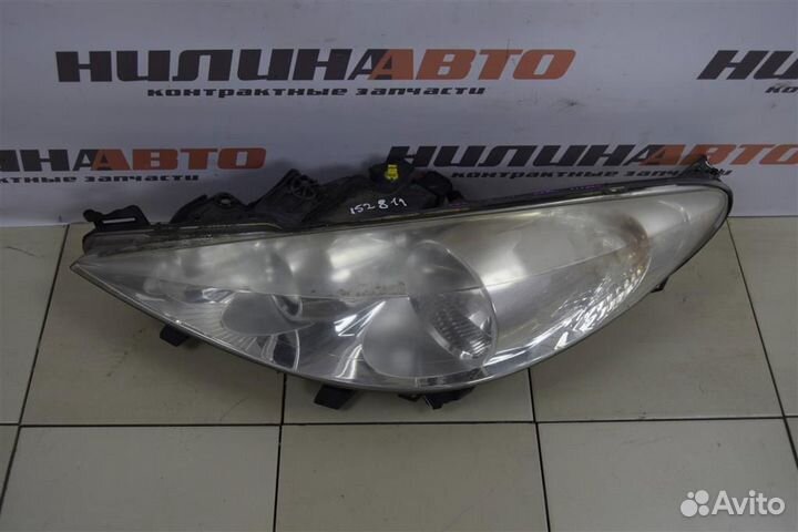 Фара левая Пежо 207