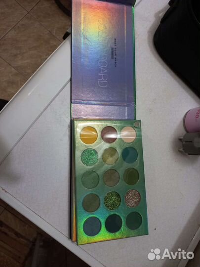 Палетка теней 4 в 1 новая