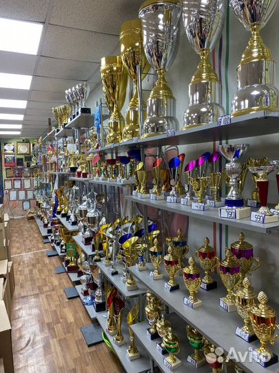 Наградная продукция (кубки, медали, награды)