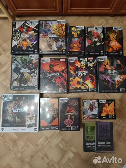 Unmatched коллекция игр