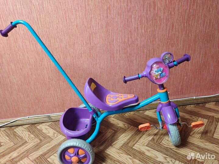 Детский трехколесный велосипед новый
