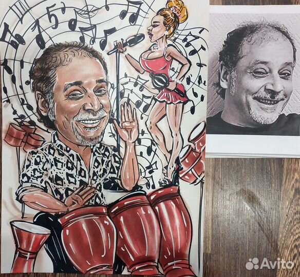 Шарж по фото Художник шаржист Портреты на заказ