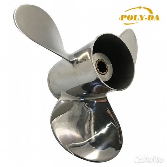 Лодочный пропеллер Polyda 25-30 HP 9.9X13