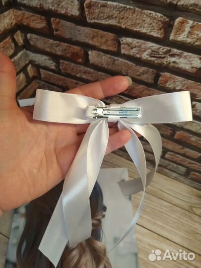 Белые банты выпускной/последний звонок/школа