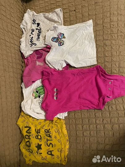 Пакет вещей на девочку 74-80