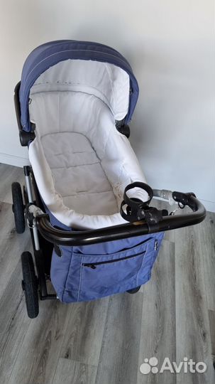 Коляска peg perego 2 в 1 (люлька и автокресло)
