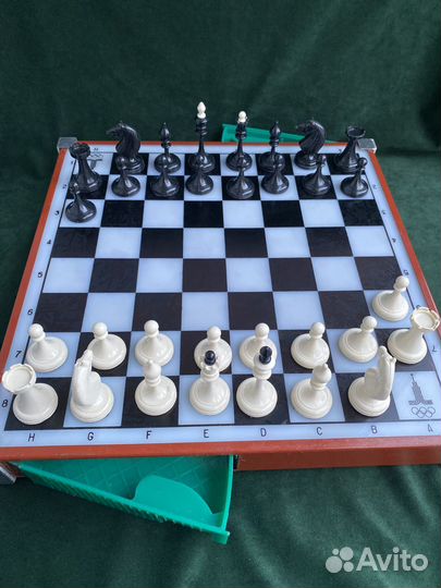 Шахматы СССР №11 карболитовые олимпийские