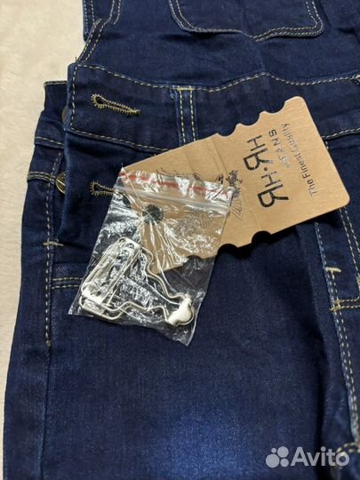 Джинсовый комбинезон 92