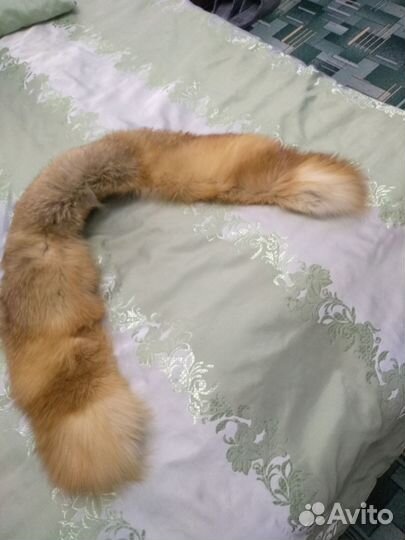 Меховой воротник лиса