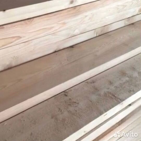 Доска обрезная сухая хвоя 25х100х6000мм сорт 2