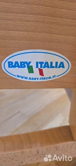 Детская кроватка baby italia