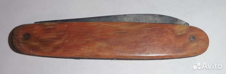 Старенький туристический перочинный складной нож