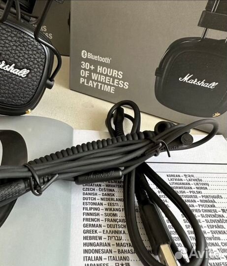 Наушники marshall major 3 bluetooth