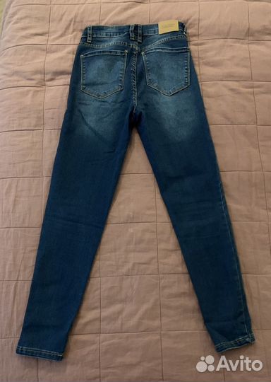 Джинсы skinny жеские синие 42 (XS)