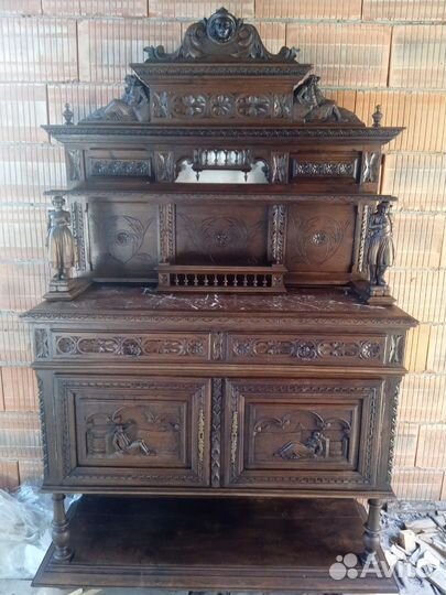 Мебель Бретонь буфет зеркало