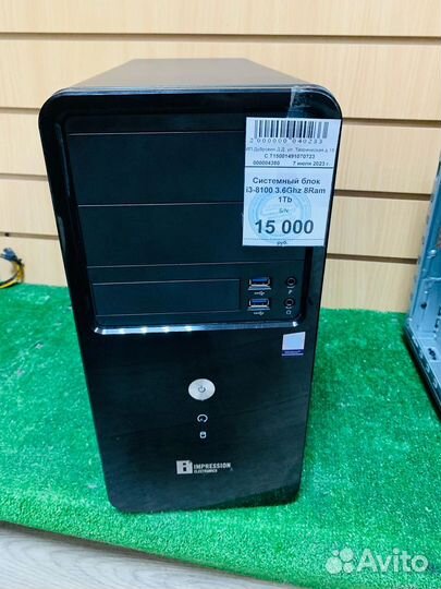 Системный блок intel core i3