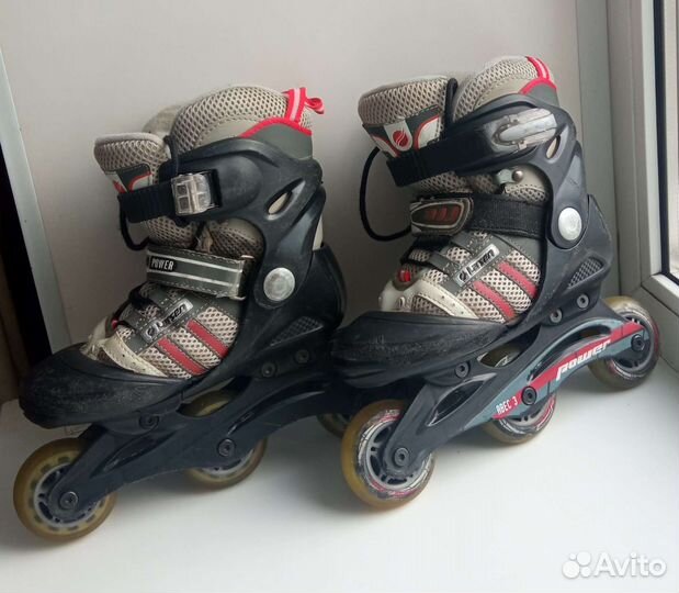 Роликовые коньки раздвижные 30-33 (7-11лет)