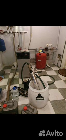 Промывка, химическая очистка системы отопления