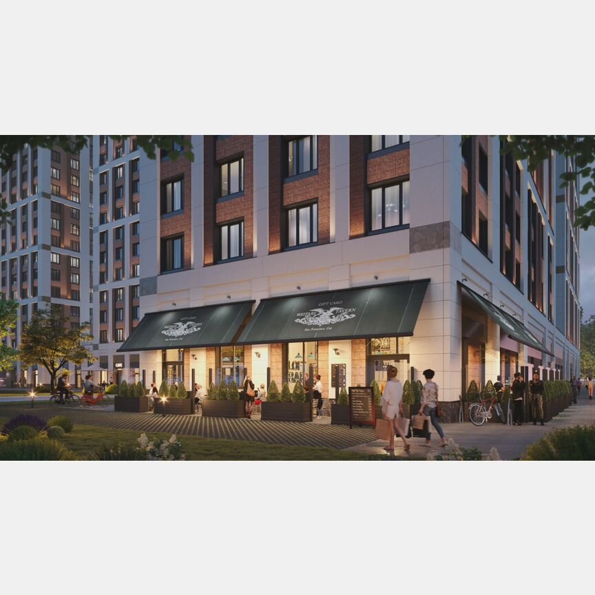 Апартаменты-студия, 22,6 м², 9/16 эт.