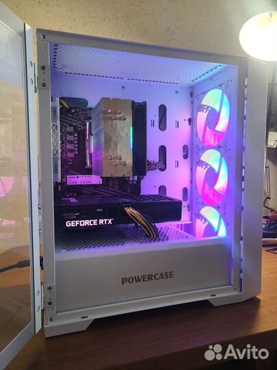 Игровой пк Ryzen 5 5600 + RTX 3050 + 16GB + SSD