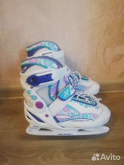 Коньки раздвижные 26-31