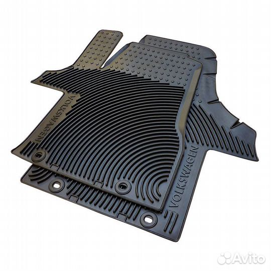 Коврики VW T5 резиновые Heavy Duty Оригинал новые