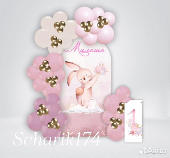 Фотозона на день рождения, юбилей