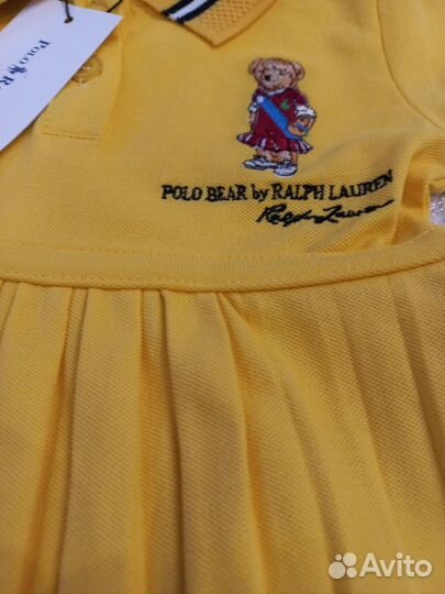 Polo ralph lauren платье детское