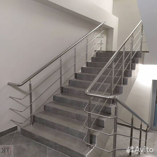 Перила из стекла