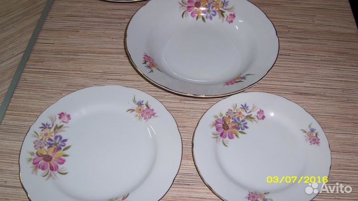 Тарелка. Япония. Tono China. Jamatsu