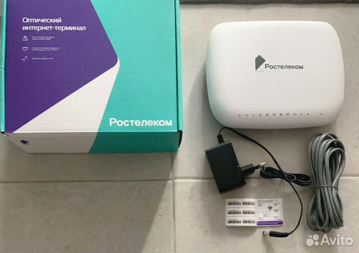 Wifi роутер оптический Ростелеком Теле2