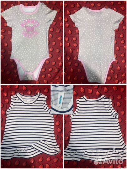 Детские вещи пакетом на девочку 80