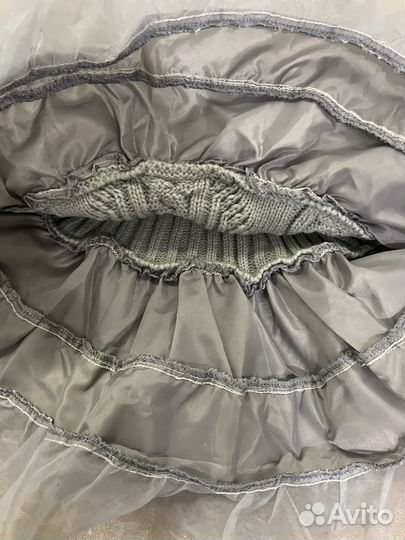 Новое нарядное вязанное платье/ кофта 104-110