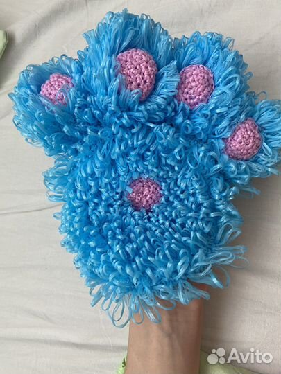 Мочалка ручной работы