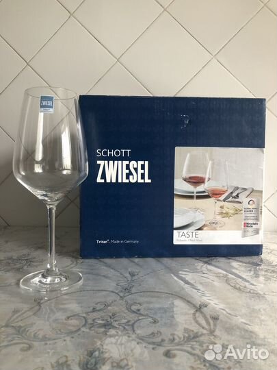 Набор бокалов для красного вина schott swiesel