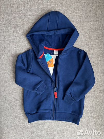 Толстовка на молнии худи новая 86 Sinsay LCW