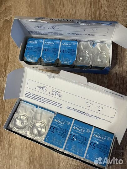 1 day acuvue moist -3.00, -3.25