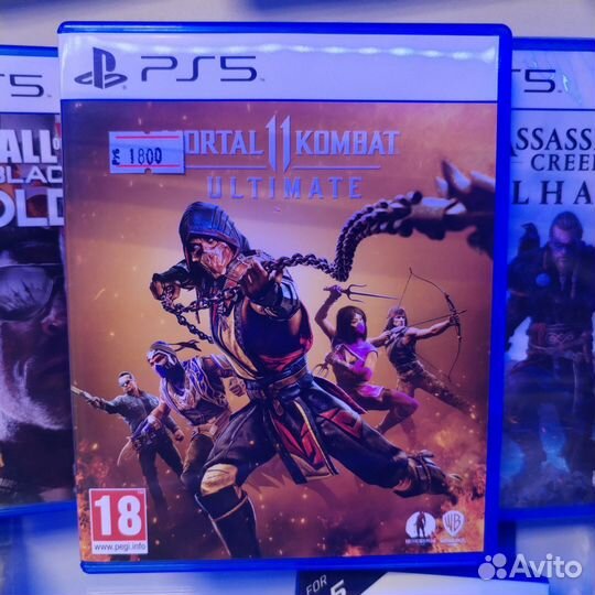 Mortal kombat 11 ultimate ps5 диск б/у