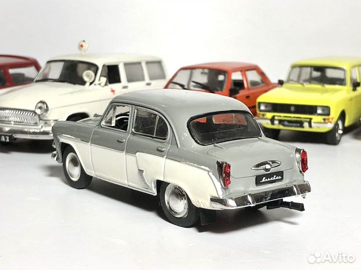 Модель автомобиля Москвич 407 деа 1:43