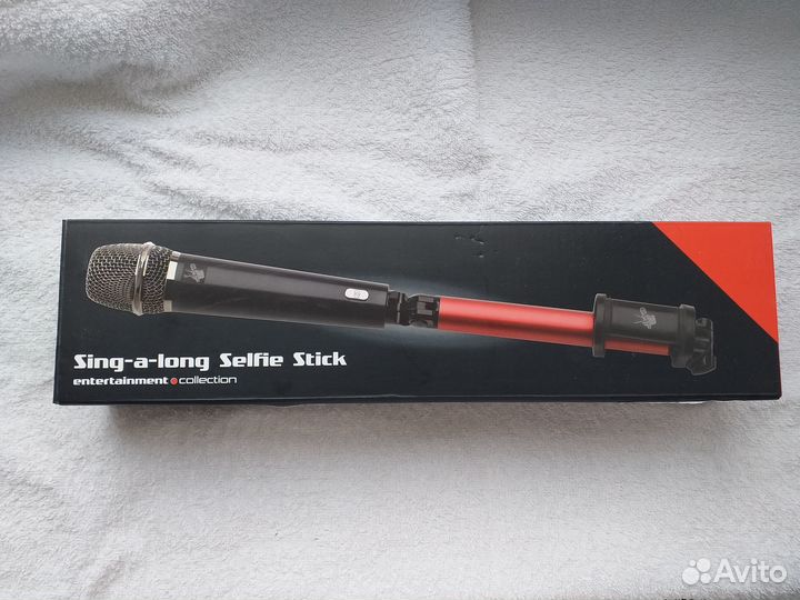 Селфи-палка с микрофоном sing-a-long selfie stick