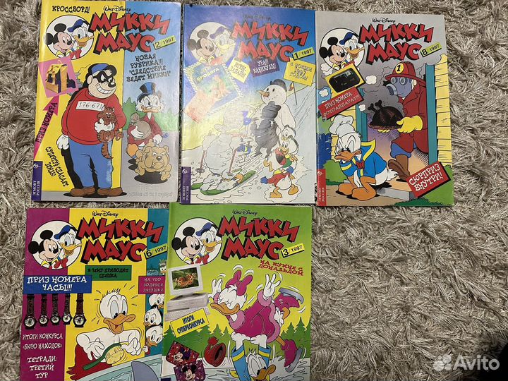Комиксы микки маус