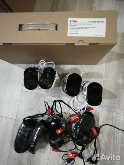 Комплект видеонаблюдения 4 камеры